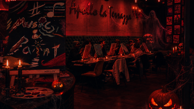 Music & Paint.exp • Dark Techno Edition • Sa 24.10.26 • 18-21 Uhr • Apollo Terrazza Aachen