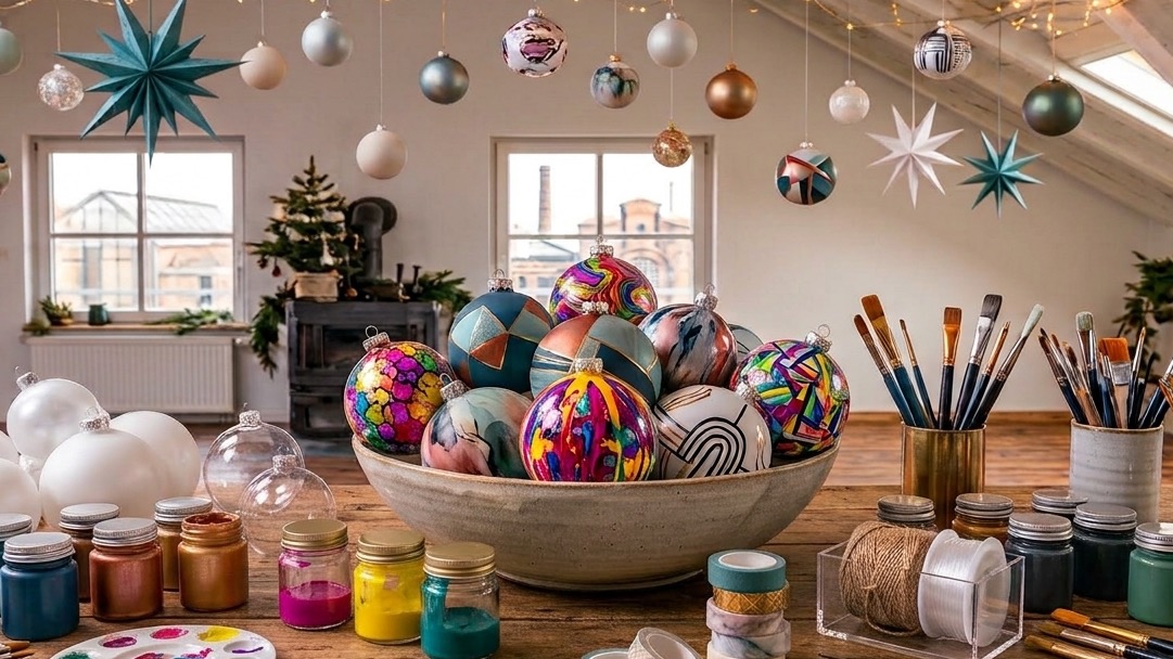 Kreativ-Workshop: Magische Momente mit selbstgestalteten Christbaumkugeln