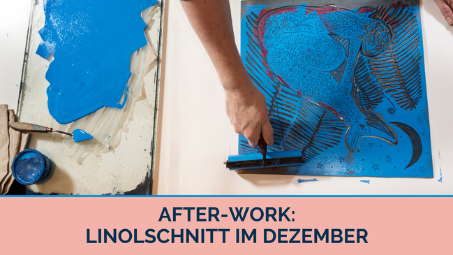 After-Work: Linolschnitt mit Lukas Köllner