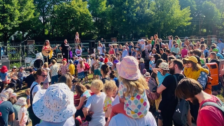 FREE OPEN AIR-KONZERTE IM BLANKENSTEINPARK - KUNSTGEMÜSE