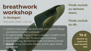Breathwork Workshop in Stuttgart: Theorie & Praxis
