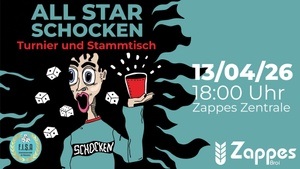 Einweihungs Schocken vom ZAPPES Vereinsheim