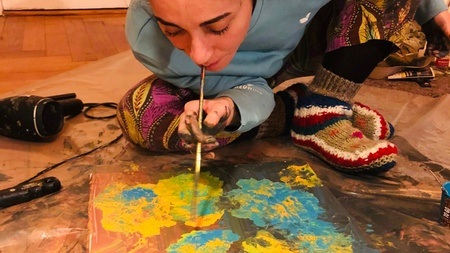 Farbfluten - Acrylic Pouring | ab 10 Jahren