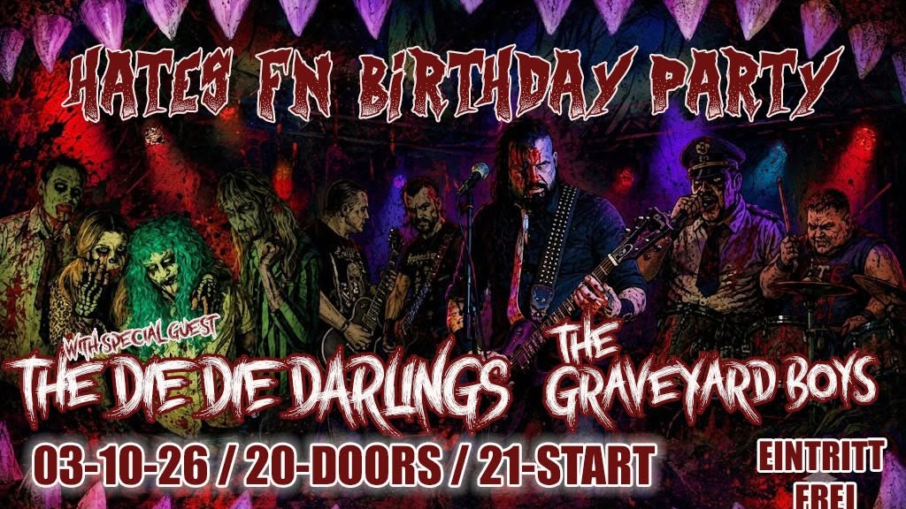 THE GRAVEYARD BOYS + THE DIE DIE DARLINGS