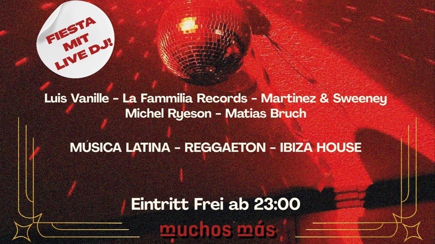 Xmas Sessions! Latin, Ibiza House und Reggaeton im Muchos Más