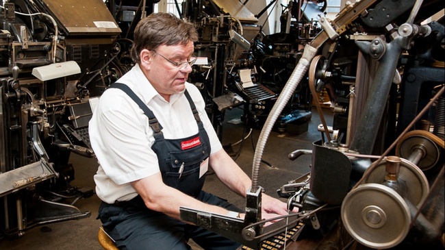 Sonderführung: Eine Zeitreise durch die analoge Welt der Drucktechniken