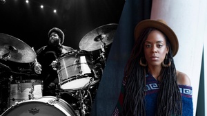 AKUA NARU / TYSHAWN SOREY / ANTA HELENA RECKE / ENSEMBLE RESONANZ longing to tell — the blues opera. Based on the book with the same title by Tricia Rose.