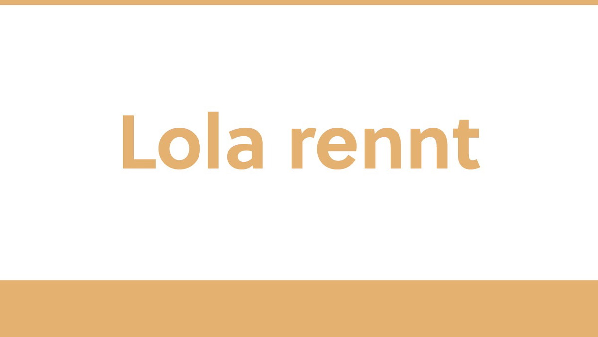 Lola rennt