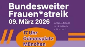 Frauenstreik des Töchter Kollektiv - Kundgebung München Odeonsplatz