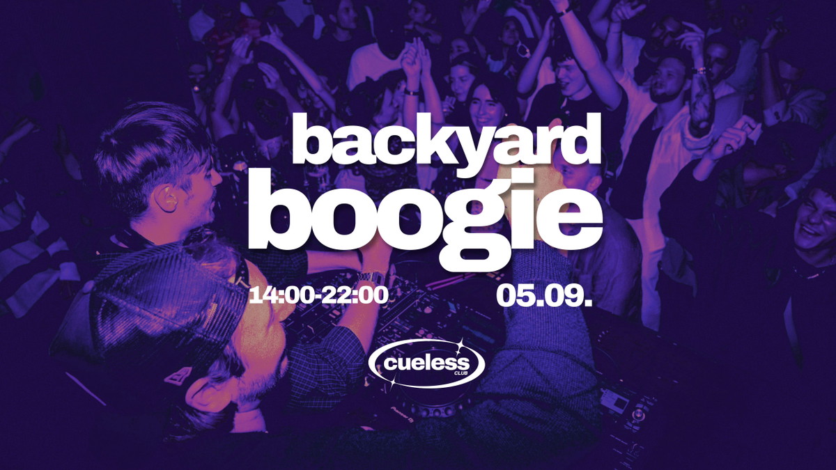 Titelbild der Veranstaltung BACKYARD BOOGIE - DAY PARTY