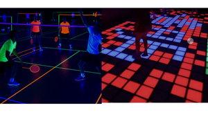 Come Dogether: Badminton x Floor Game