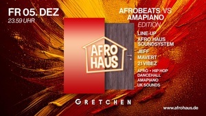 AFRO HAUS im Gretchen