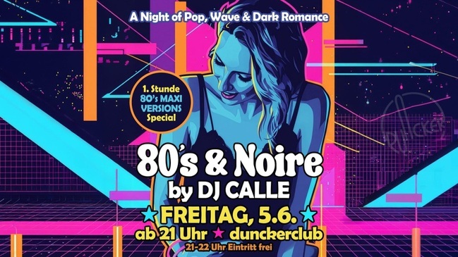 80s Party! A Night of Pop, Wave & Dark Romance