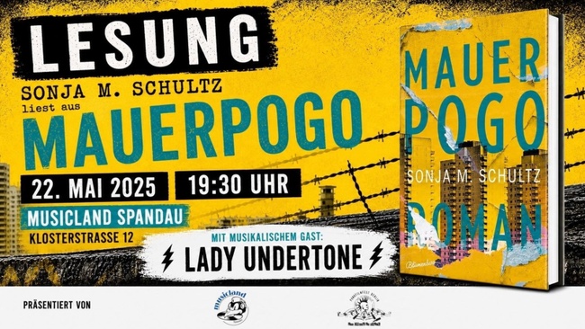 Mauerpogo - Lesung im Musicland Spandau (Punk, Pogo, DDR)
