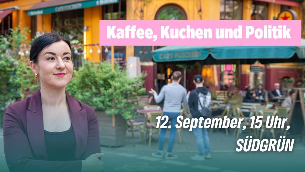 Kaffee, Kuchen und Politik mit Paula Piechotta