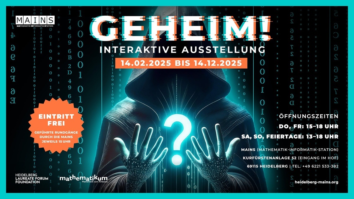 Interaktive Ausstellung "Geheim! Warum wir Geheimnisse brauchen"