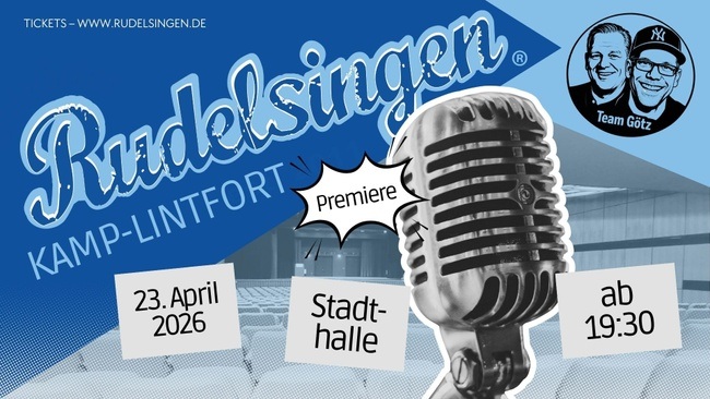 Das 1. RUDELSINGEN in Kamp-Lintfort