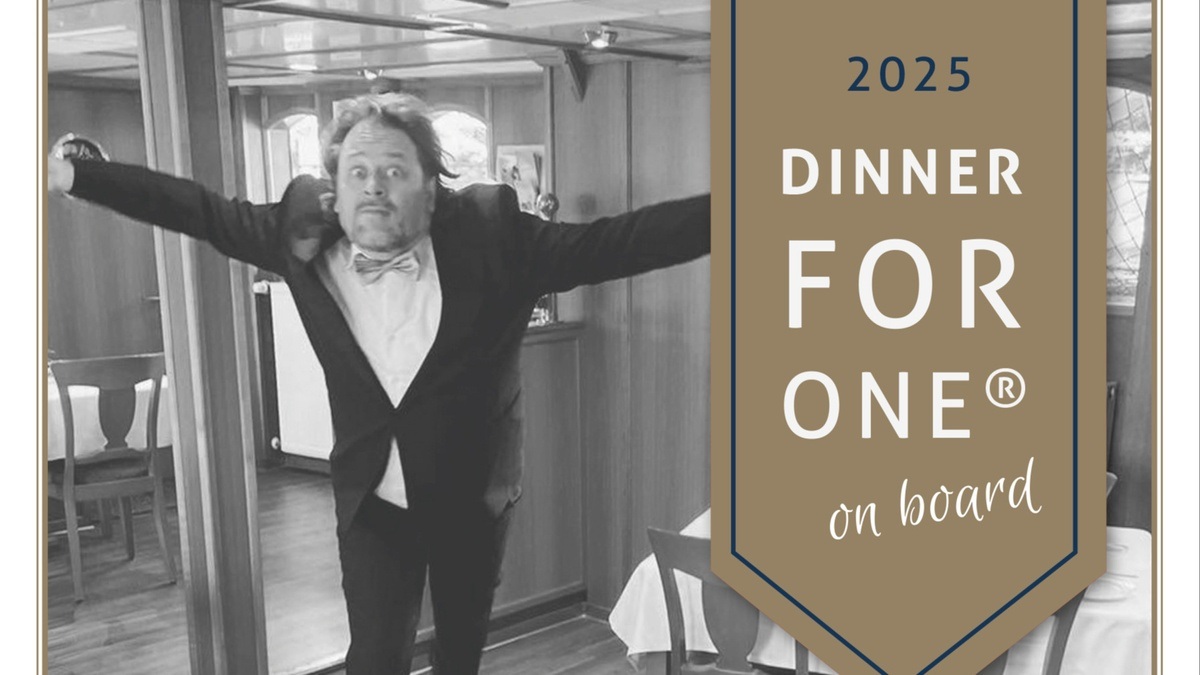 🎭⚓️ „Dinner for One“ auf hoher See! ⚓️🎭