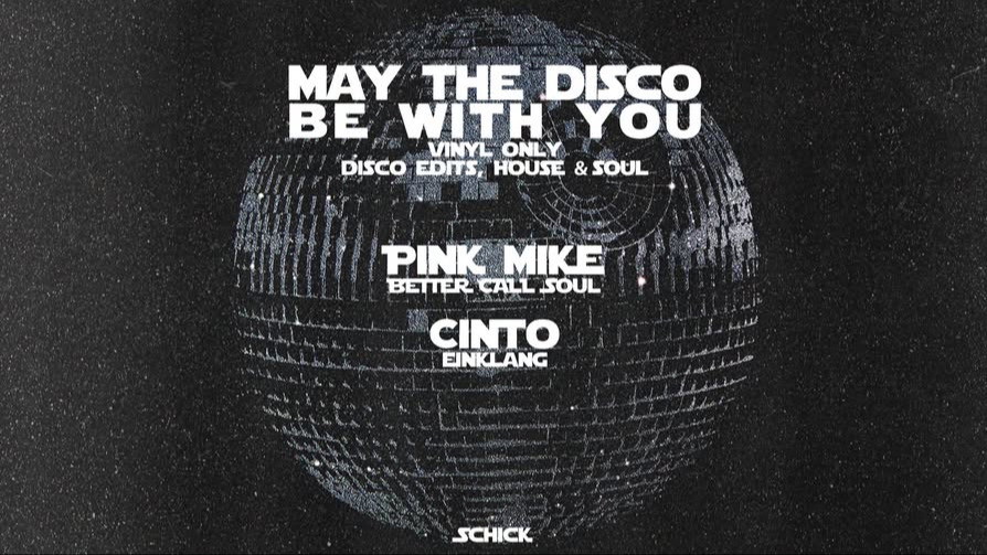 Titelbild der Veranstaltung May The Disco Be With You: Cinto · pink mike