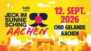 Jeck im Sunnesching - Das Festival in Aachen