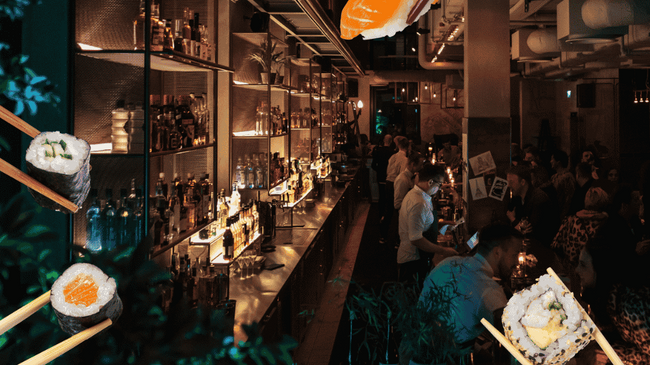 Drinks & Bites - The Paris Club x TAKUMI