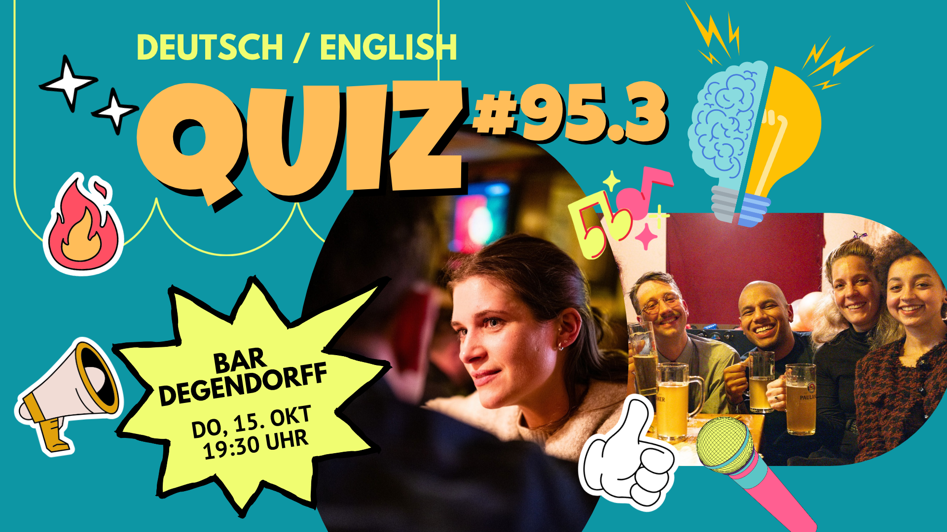 Quiz #95-3 @ Bar Degendorff - Friedrichshain (DEU/ENG)