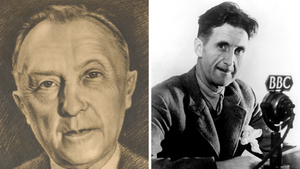 Konrad Adenauer, »Briefe über Deutschland 1945–1955« und George Orwell, »Reise durch Ruinen. Reportagen aus Deutschland und Österreich 1945«. Doppelporträts und exemplarische Texte