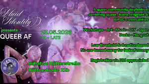 QUEER AF ✶ Queer Community Dayfestival