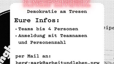Kneipenquiz – Demokratie am Tresen