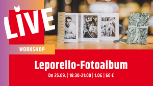 Workshop: Leporello Fotoalbum