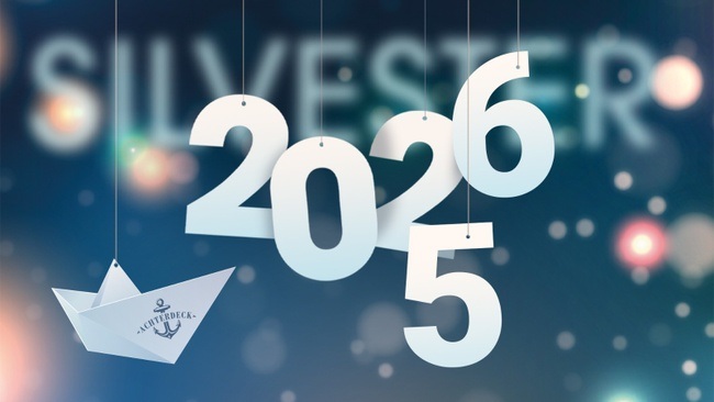 Moin 2026! Silvesterparty an Deck...