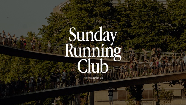 Sunday Running Club by Another Cotton Lab (Weekly)