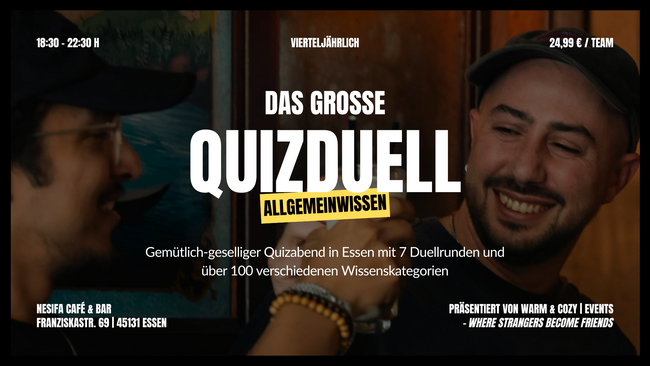 Das große Quizduell | Essen – Allgemeinwissen