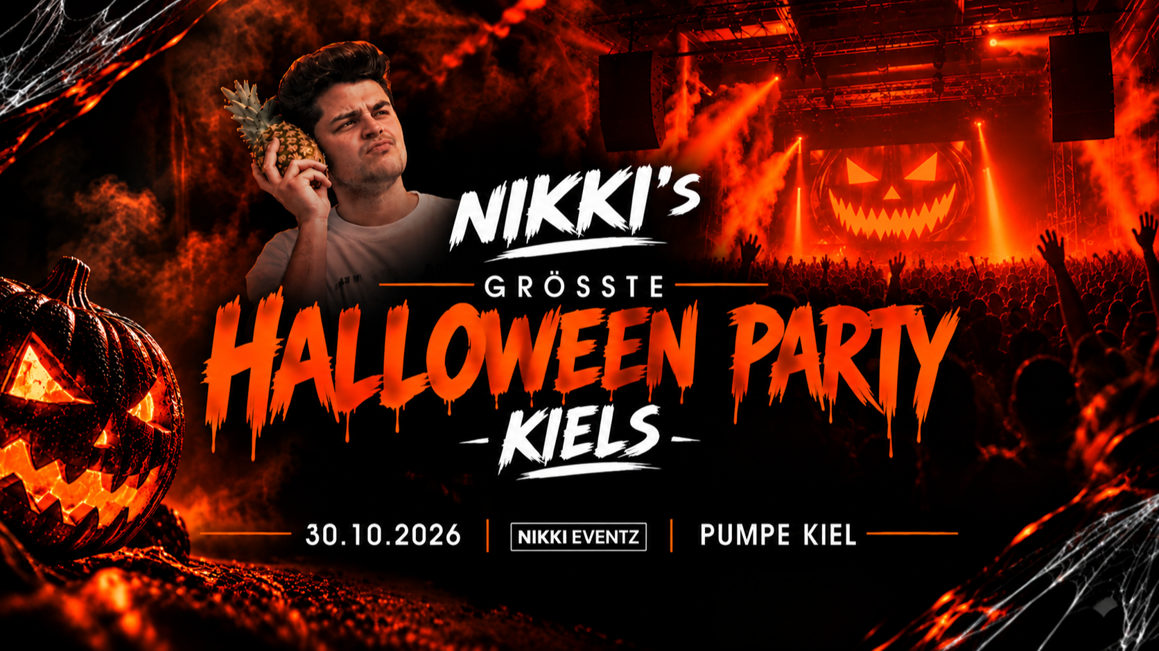 NIKKI's größte Halloween-Party Kiel`s 🎃 (Pumpe, Kiel)