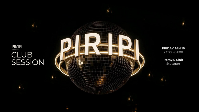 PIRIPI presents Club Session