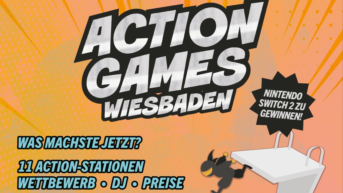 Titelbild der Veranstaltung Action Games Wiesbaden