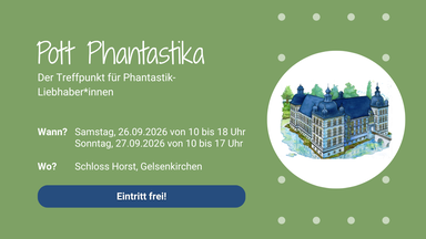 Pott Phantastika, deine Buchmesse für Phantastikliebhaber
