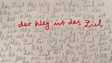 Schreib-Meditationen: von der Handschrift zur „Schönschrift“