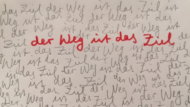 Schreib-Meditationen: von der Handschrift zur „Schönschrift“