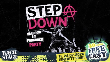 STEP DOWN | HARDCORE & PUNKROCK | FREE & EASY FESTIVAL 2026