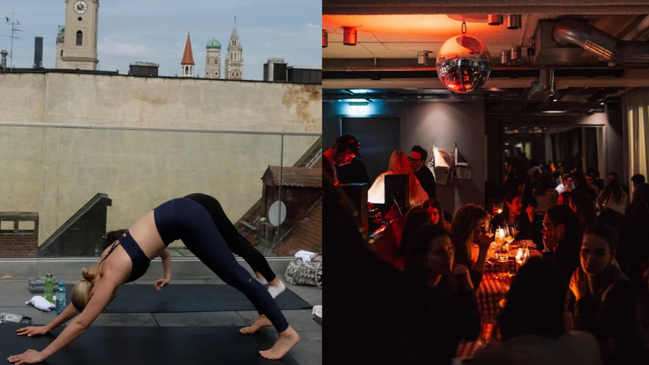 ROOFTOP PILATES x SPAGHETTI DISCO