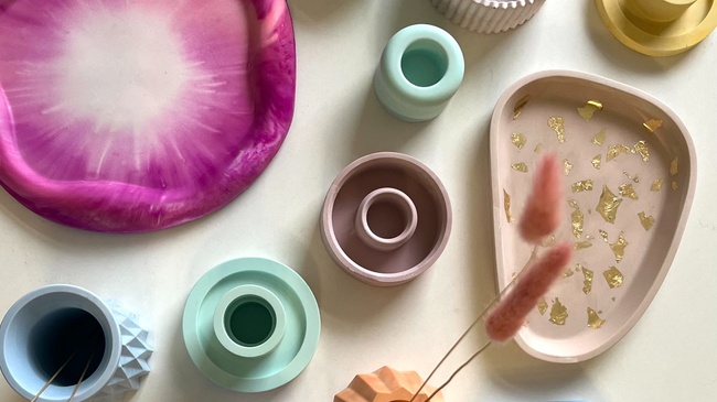 Workshop Keramik gießen – moderne Deko selbst gestalten