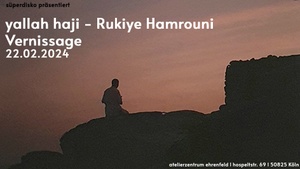 Vernissage „yallah haij“ - Rukiye Hamrouni I im café istanbul