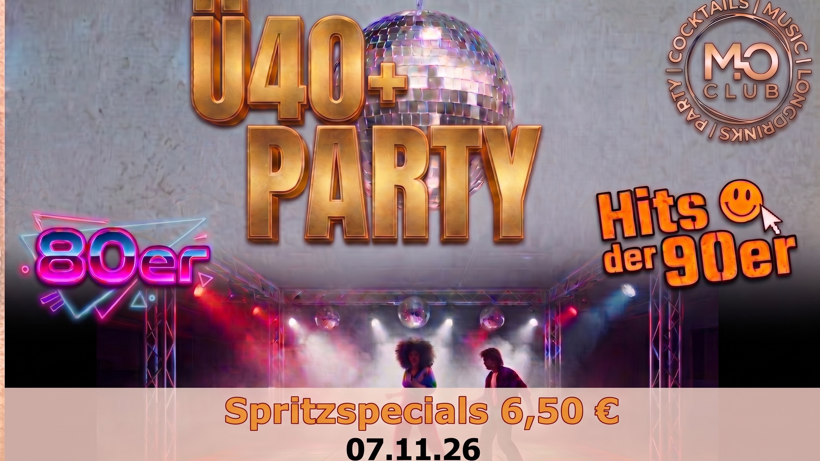 Ü 40 Party  - Mo Club Augsburg