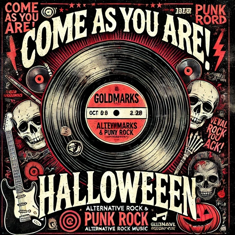 Come As You Are! Die Halloween-Nacht im Goldmarks! Dressed up or Undressed!