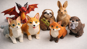 Tiere falten: Origami Schritt für Schritt