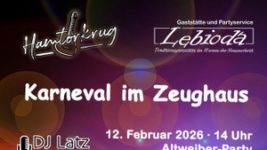 Die große Kappessonntag-Fete mit DJ Captain Britz im Zeughaus