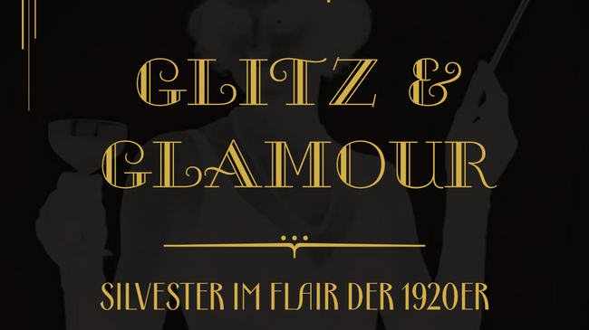 GLITZ und GLAMOUR Silvesterparty in der Rathausschänke Bottrop