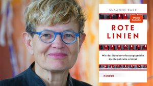 Lesung & Gespräch mit Susanne Baer: „Rote Linien - Wie das Bundesverfassungsgericht  die Demokratie schützt“