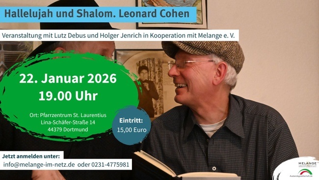 Hallelujah & Shalom. Leonard Cohen